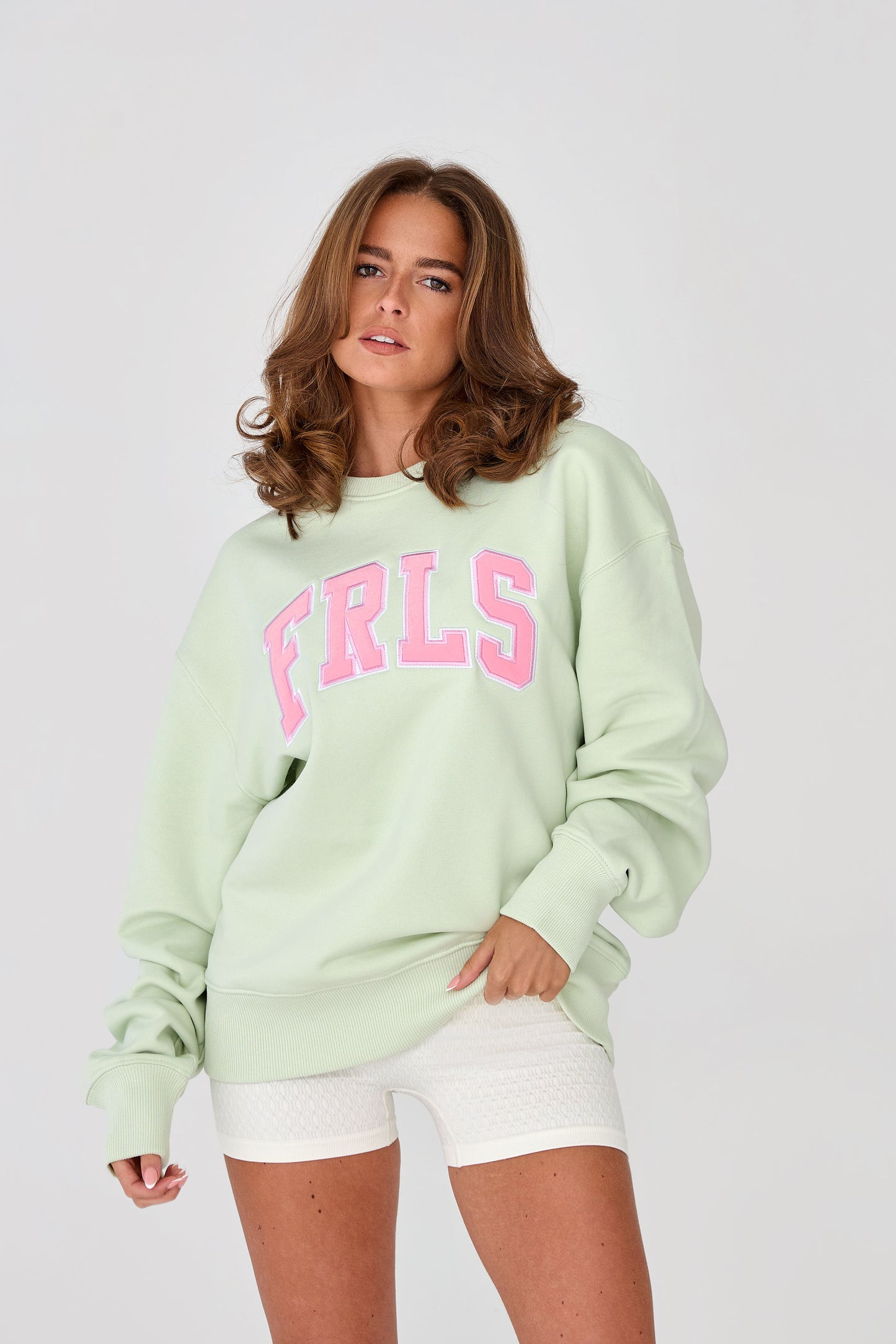 The Summer Sweatshirt in Botanical Blush