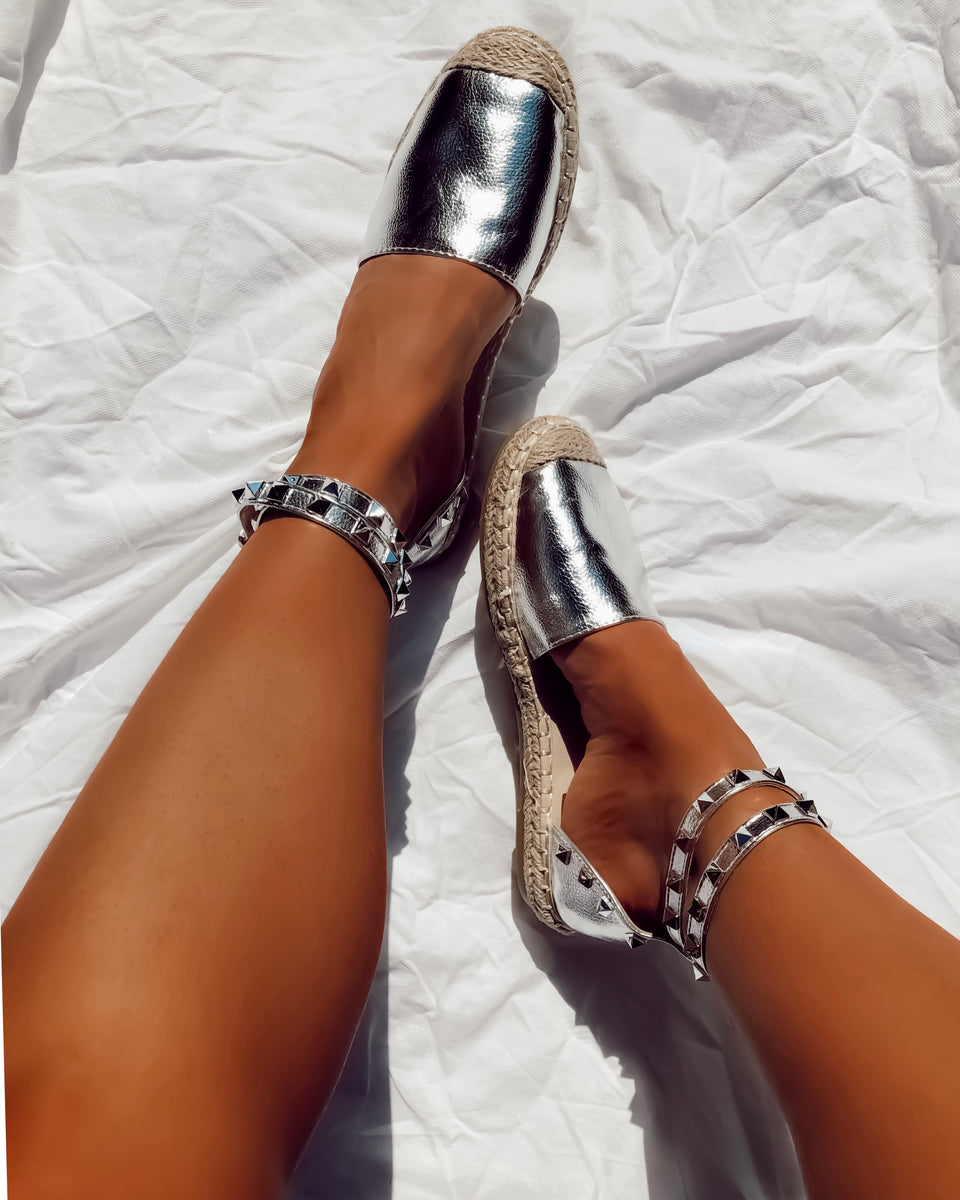 Studded espadrilles top