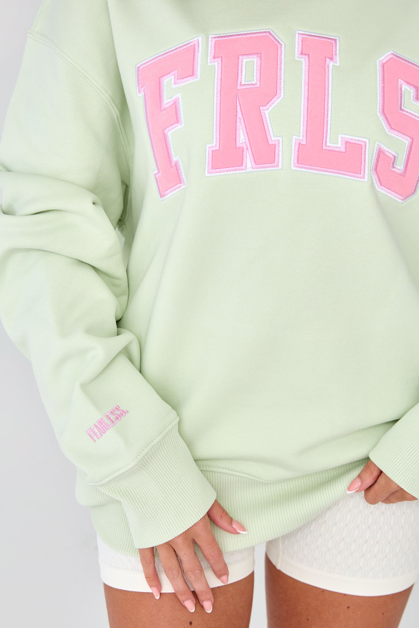 The Summer Sweatshirt in Botanical Blush