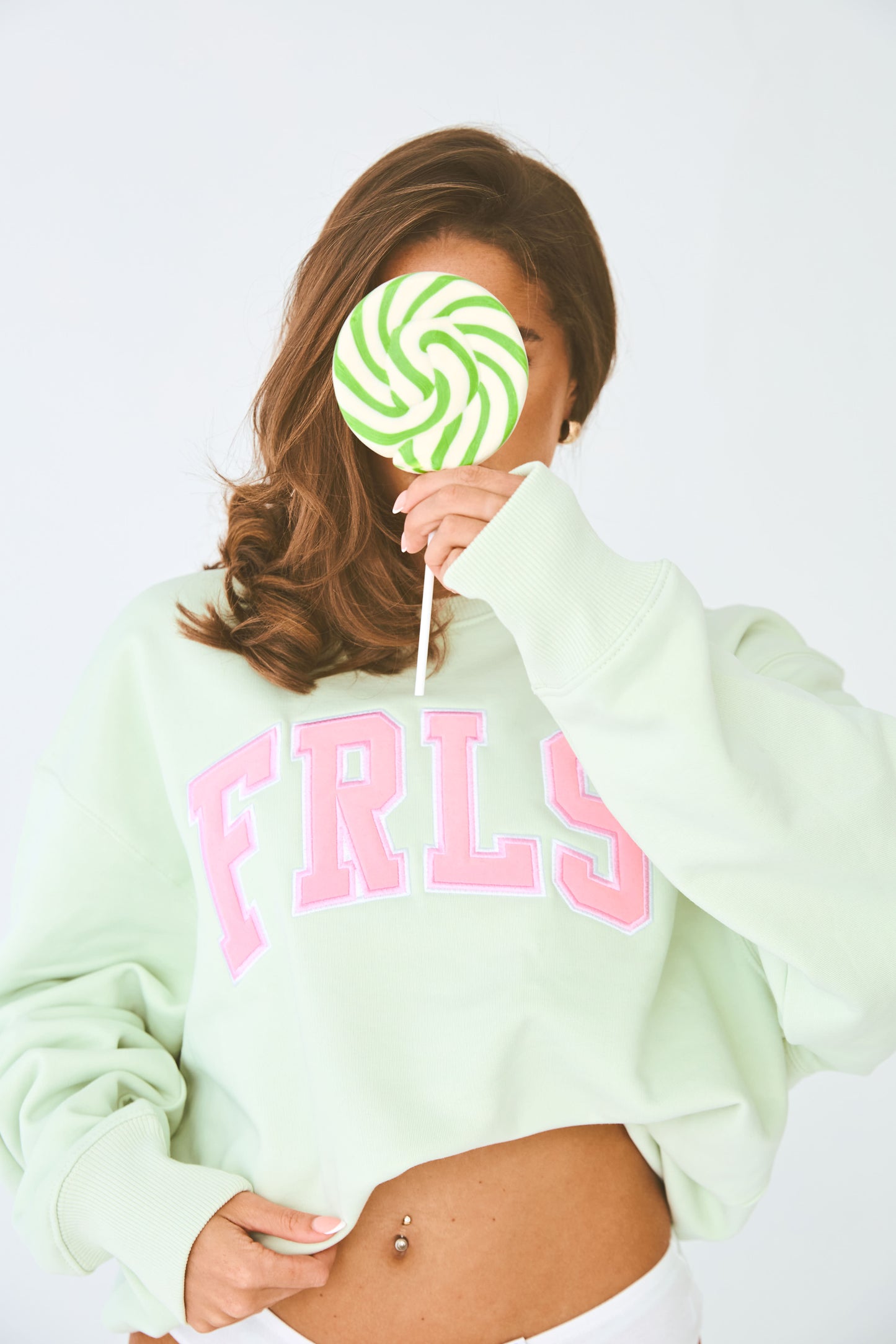 The Summer Sweatshirt in Botanical Blush