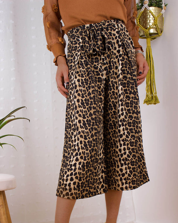 Jungle Queen Trouser in Leopard