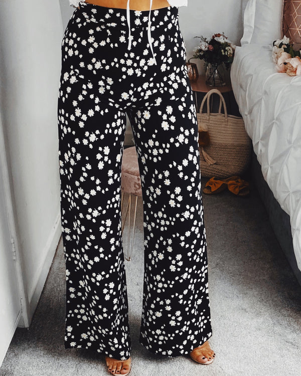 Wait for me Daisy Floral Trousers